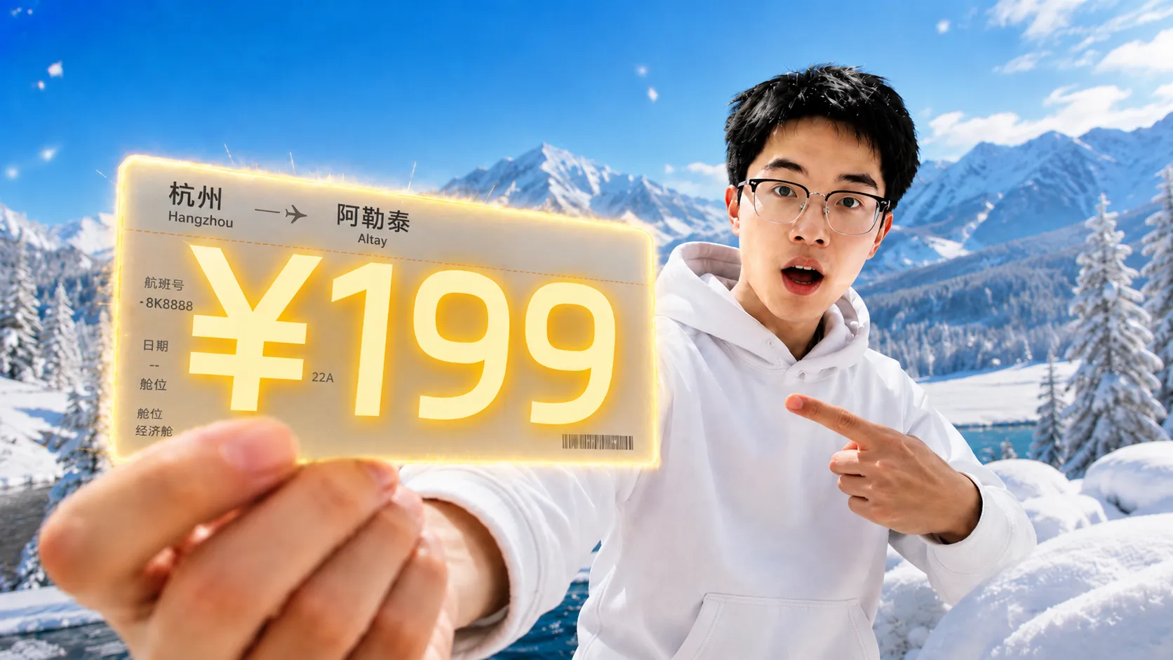 199飞跃整个中国？只花1800穷游新疆阿勒泰，我得到了…